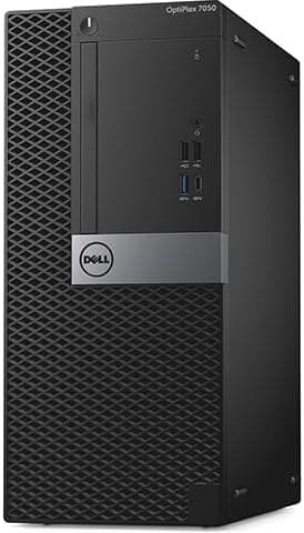 Dell Optiplex 7050 MT - Intel Core i7 6th Gen, 32GB DDR4 RAM, 512GB SSD, Windows 11 Pro, 300Mbps USB WiFi Dongle